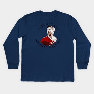 Xabi Alonso Midfield Maestro Kids Long Sleeve T-Shirt